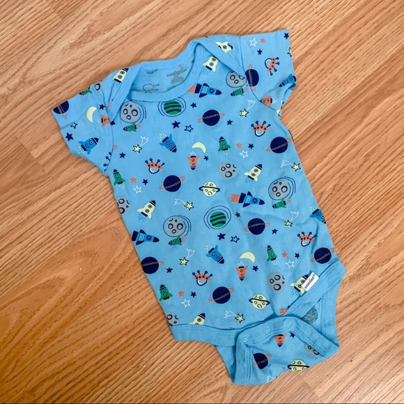 Onesies • Space Print Bodysuit - Picture 2 of 4